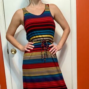 Striped Maxi Dress